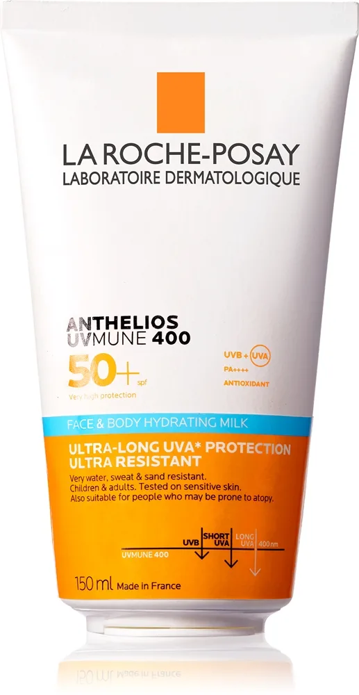 La Roche-Posay Anthelios UVMUNE 400 Face & Body Skyddande fuktgivare ansikts- och kroppslotion SPF 50+ 150 ml
