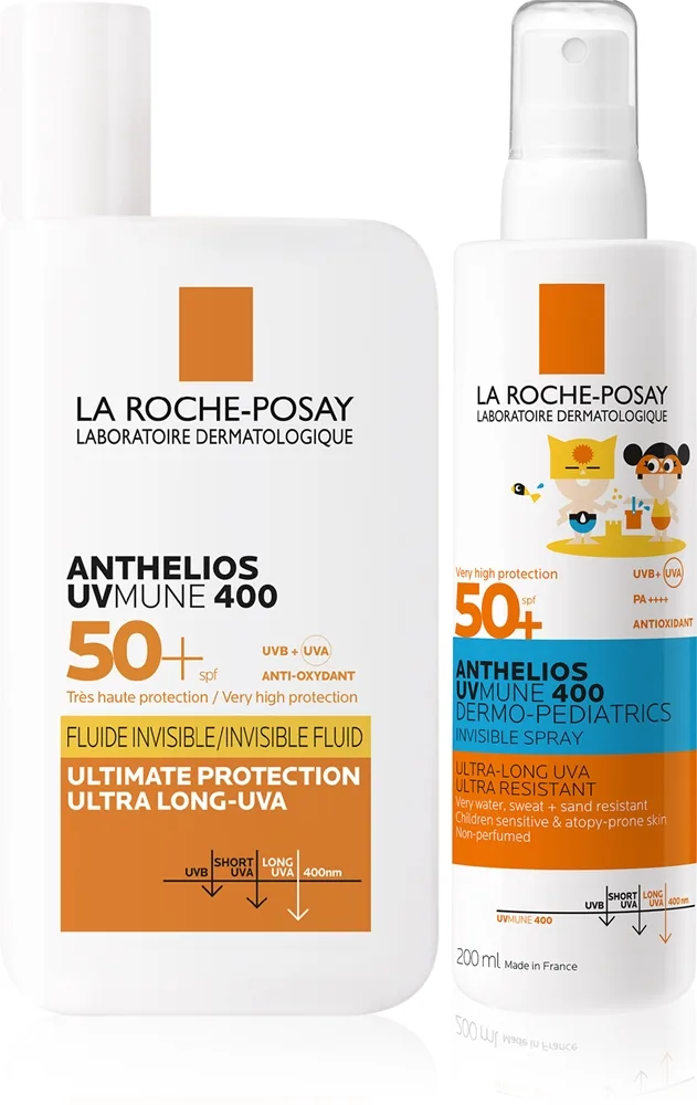 La Roche-Posay Anthelios UVMUNE 400 setti auringonottoon
