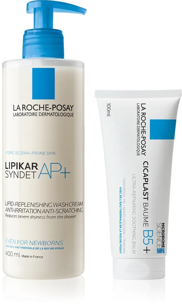 La Roche-Posay Dermatological Care for Sensitive Skin  Set för att lindra huden