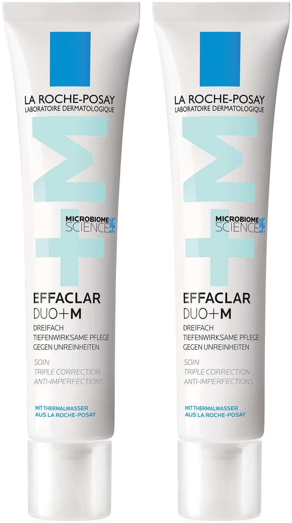 La Roche Posay Effaclar Duo+ M Creme 2 x 40 ml - Reduziert Pickel und Mitesser