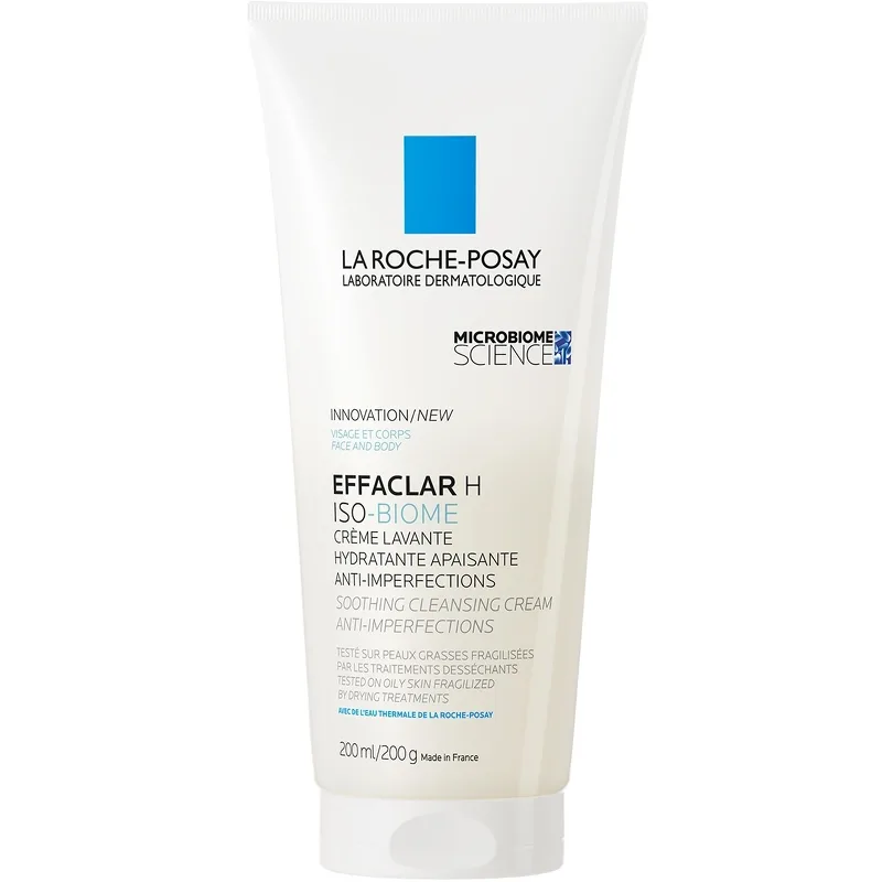La Roche-Posay Effaclar H Iso-biome Rengöringscreme 200 ml