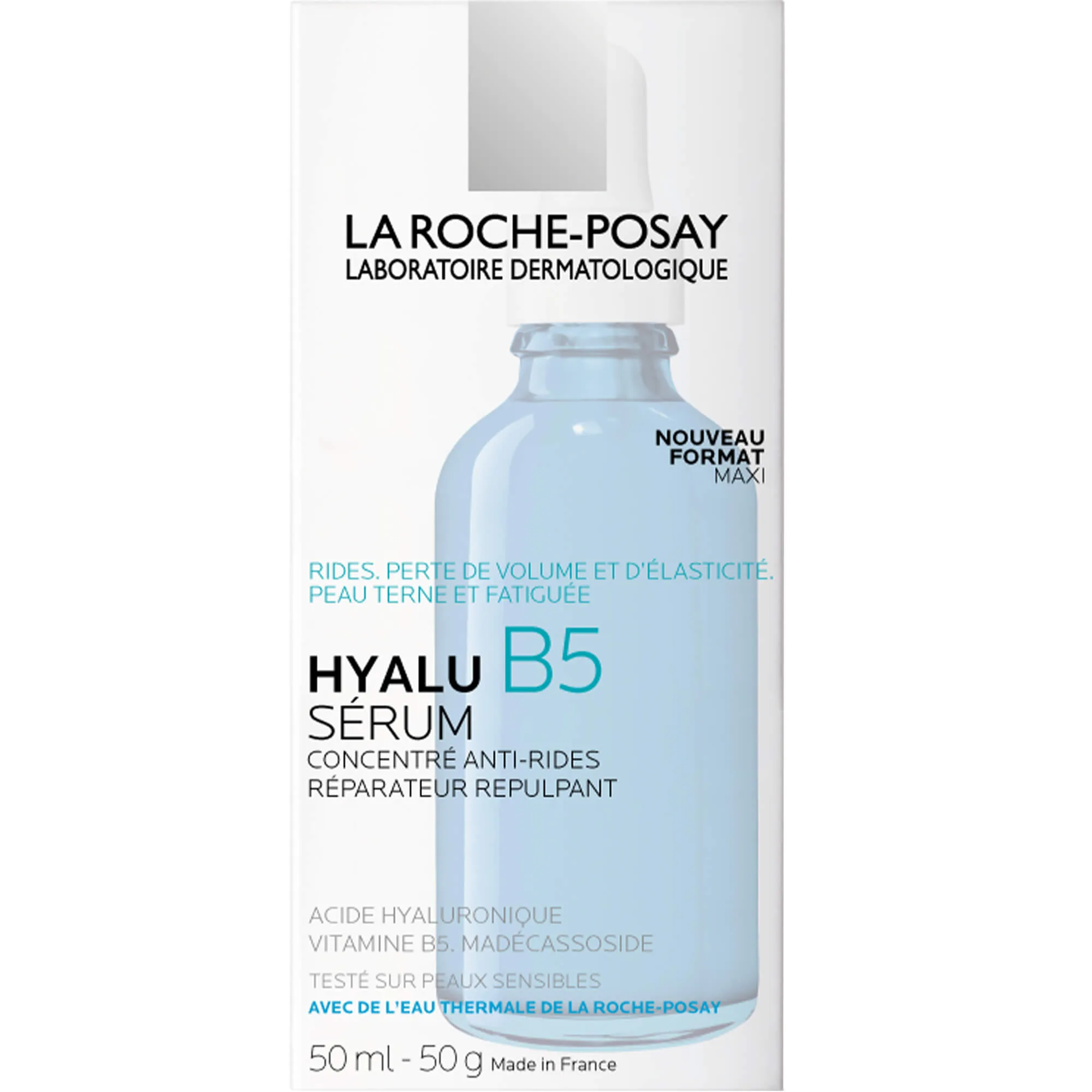 La Roche-Posay Hyalu B5 regenerierendes und aufpolsterndes Anti-Falten Serum-Konzentrat, 50 ml Lösung