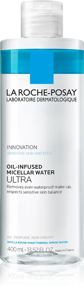 La Roche-Posay Physiologique Ultra Två-fasigt micellärt vatten Med olja 400 ml
