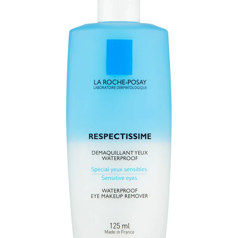 La Roche-Posay Respectissime Waterproof Eye Makeup Remover (Stop Beauty Waste) 125 ml