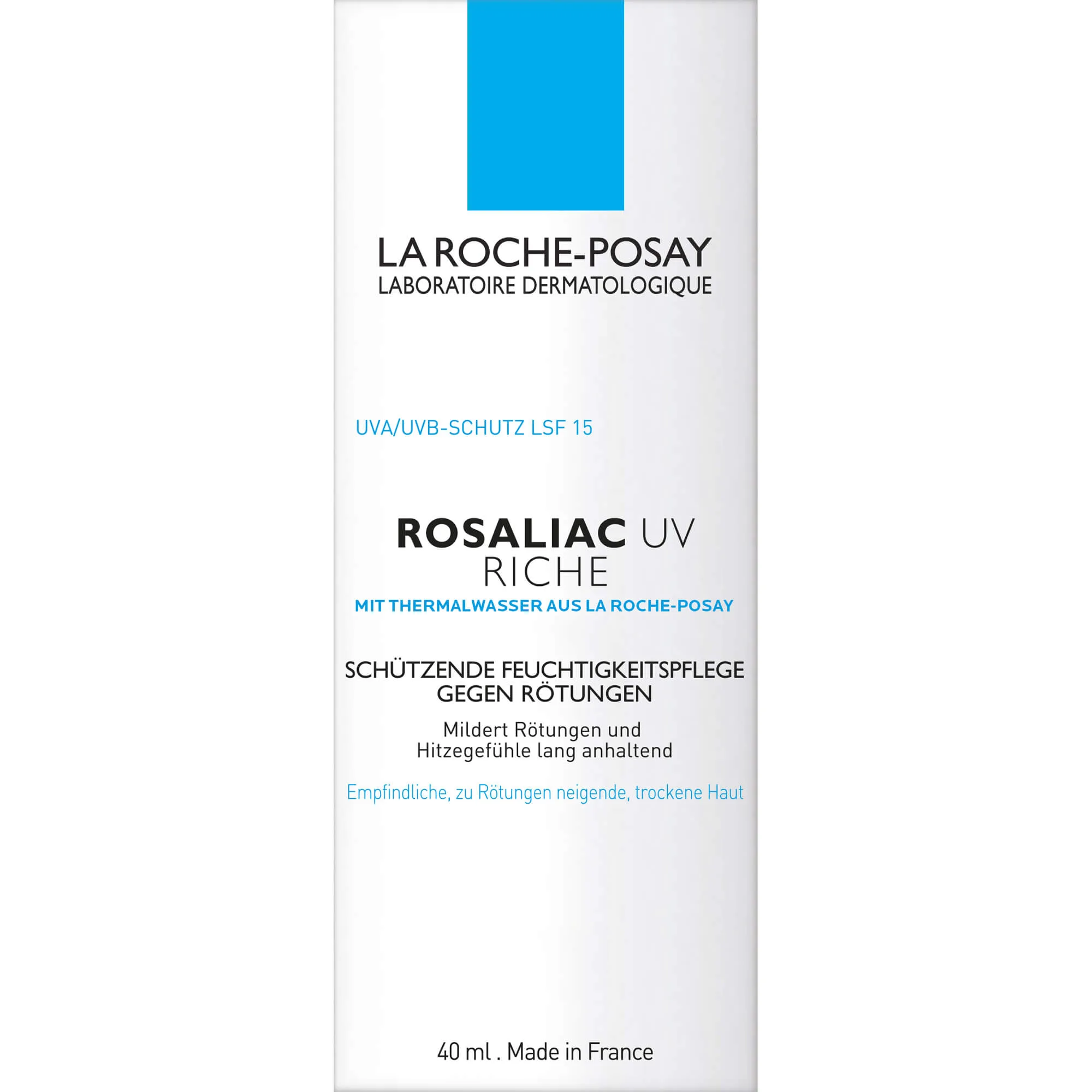 La Roche-Posay Rosaliac UV riche Feuchtigkeitspflege, 40 ml Creme