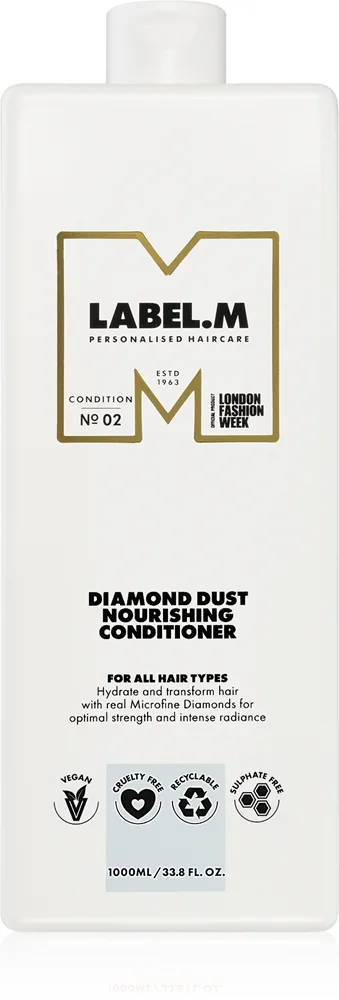label.m Diamond Dust Nourishing Conditioner Närande balsam För torrt hår 1000 ml