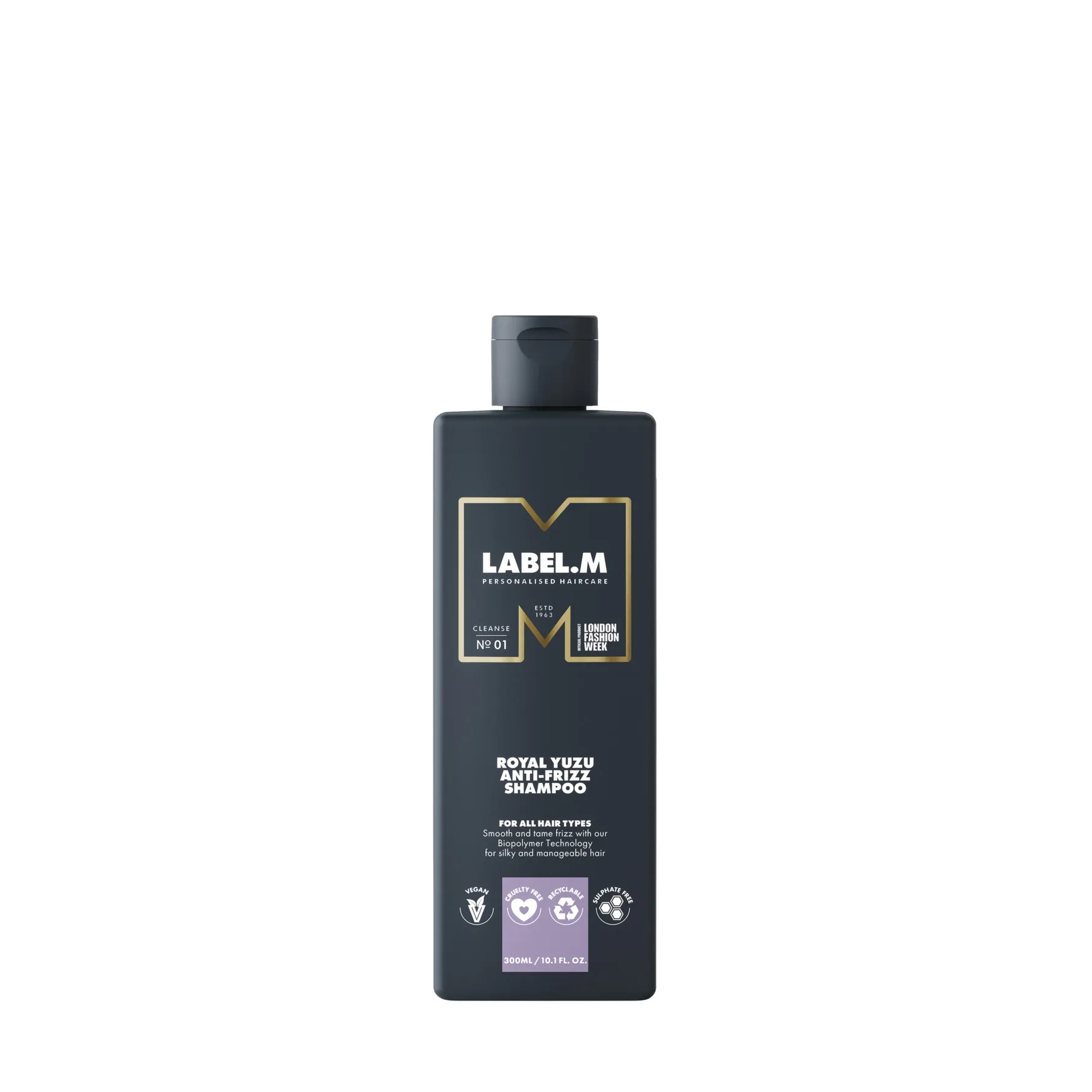 label.m Royal Yuzu shampoo kurittomille ja pörröisille hiuksille 300 ml