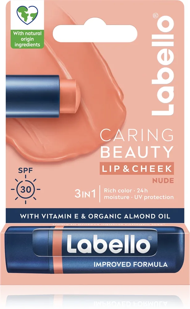 Labello Caring Beauty Farvet læbepomade Skygge Pink 4.8 ml