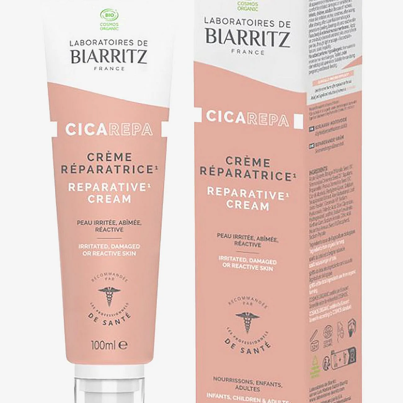 Laboratoires de Biarritz Laboratoires De Biarritz Cica Repa Reparative Cream Family Size - Nude - 100 ml