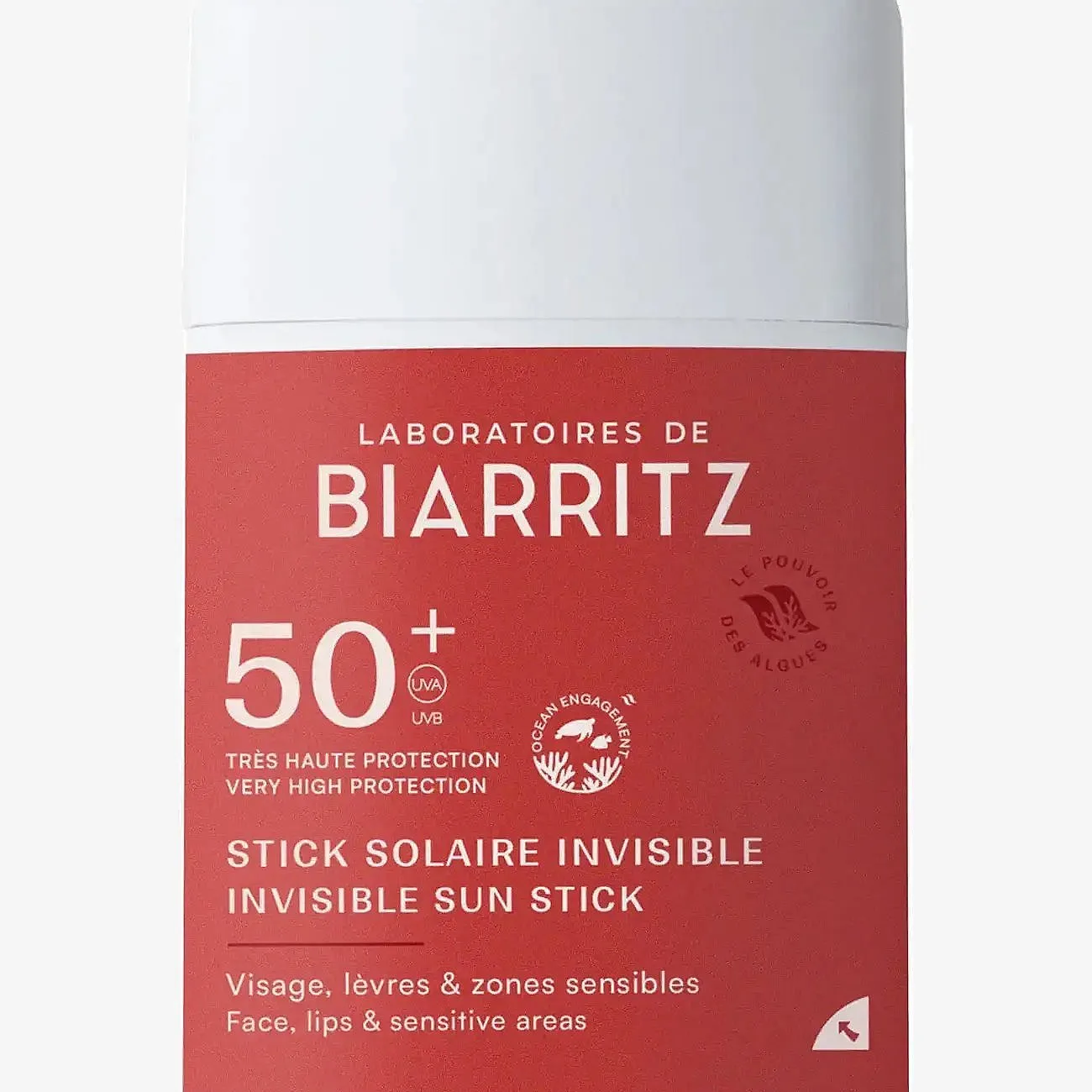 Laboratoires de Biarritz Suncare Invisible Stick SPF 50+, 10 g