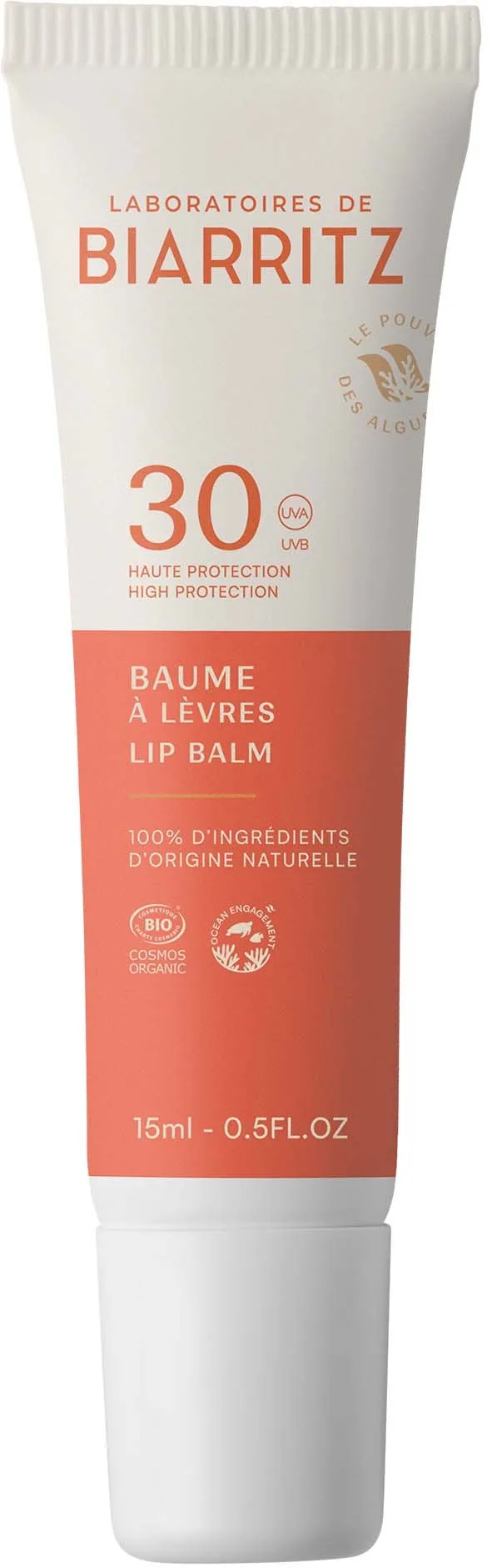 Laboratoires de Biarritz DERMO Suncare Lip Balm SPF30 15 ml
