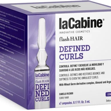 laCabine Flash Hair Defined Curls Ampoule 7 x 5 ml