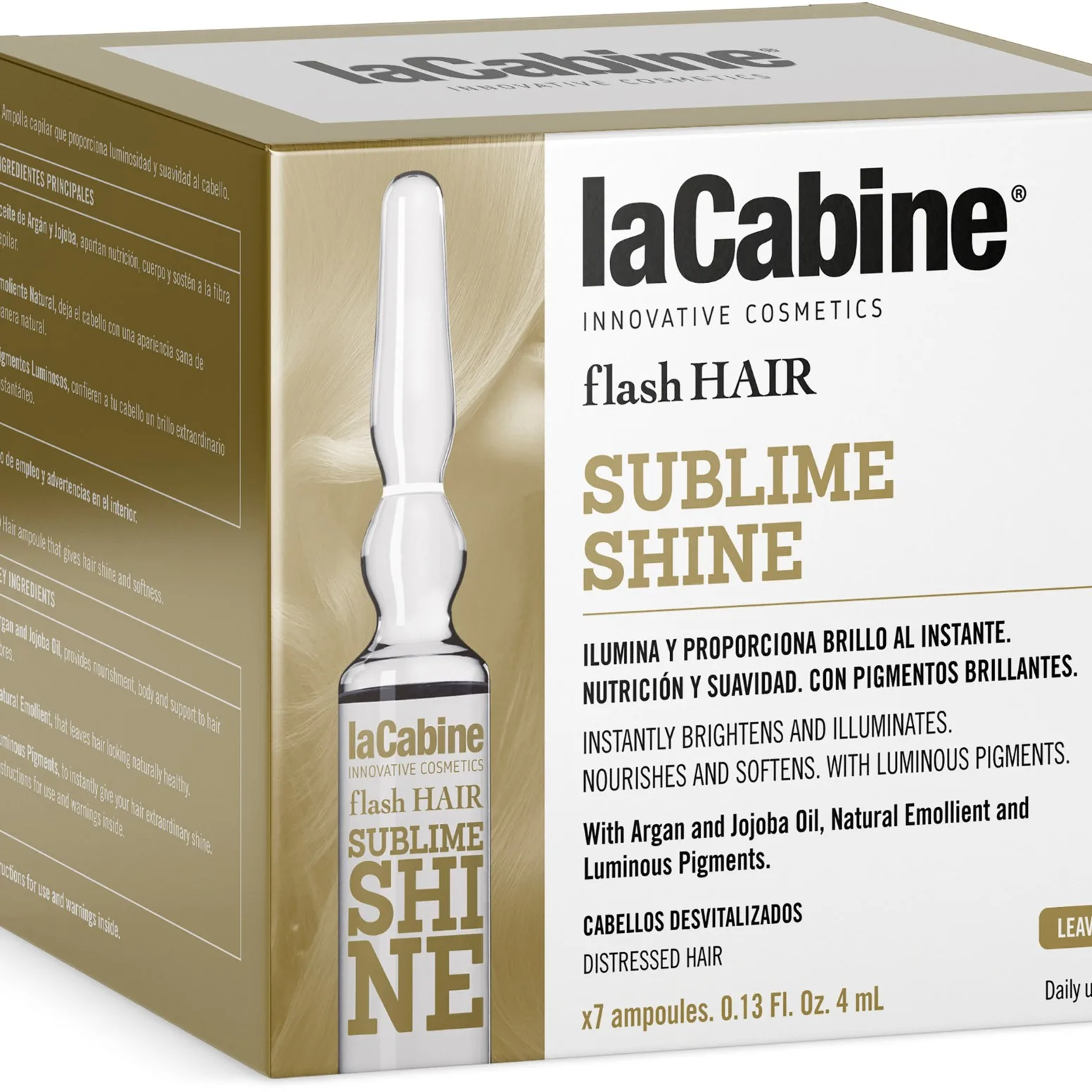 laCabine Flash Hair Sublime Shine Ampoule 7 x 4 ml 7 ml
