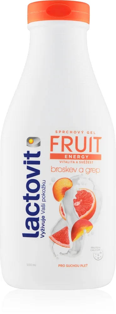Lactovit Fruit Energigivande duschgel 500 ml