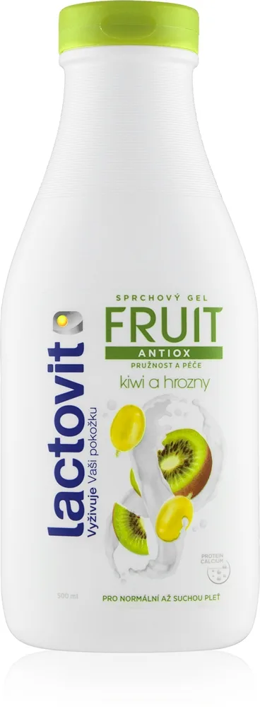 Lactovit Fruit Närande dusch-gel 500 ml