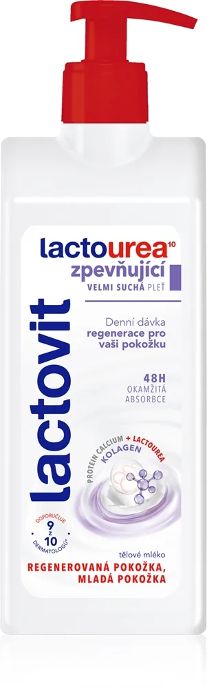 Lactovit LactoUrea Firming Åtstramande kroppsmjölk För torr hud 400 ml