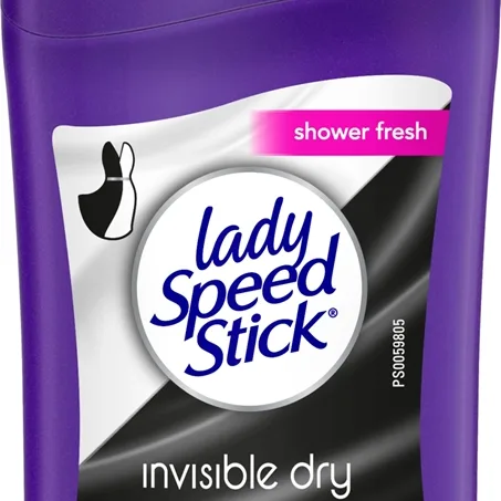 Lady Speed Stick Invisible Dry Antiperspirantstift För att behandla gula fläckar 40 g