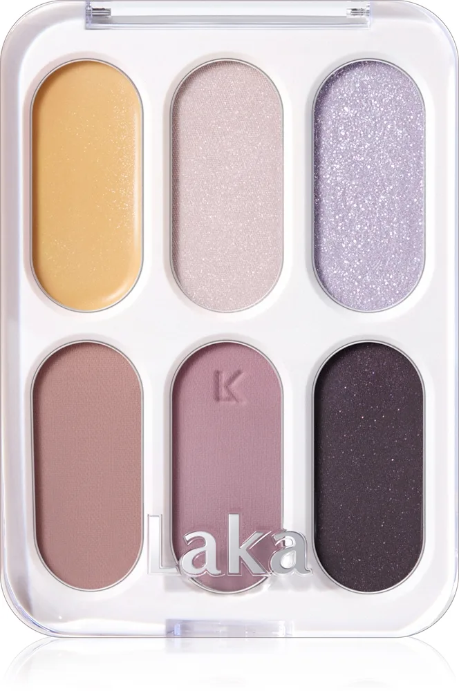 Laka Forever6 Eye Palette Palett för ögonskugga Skugga 02 Attention 7 g