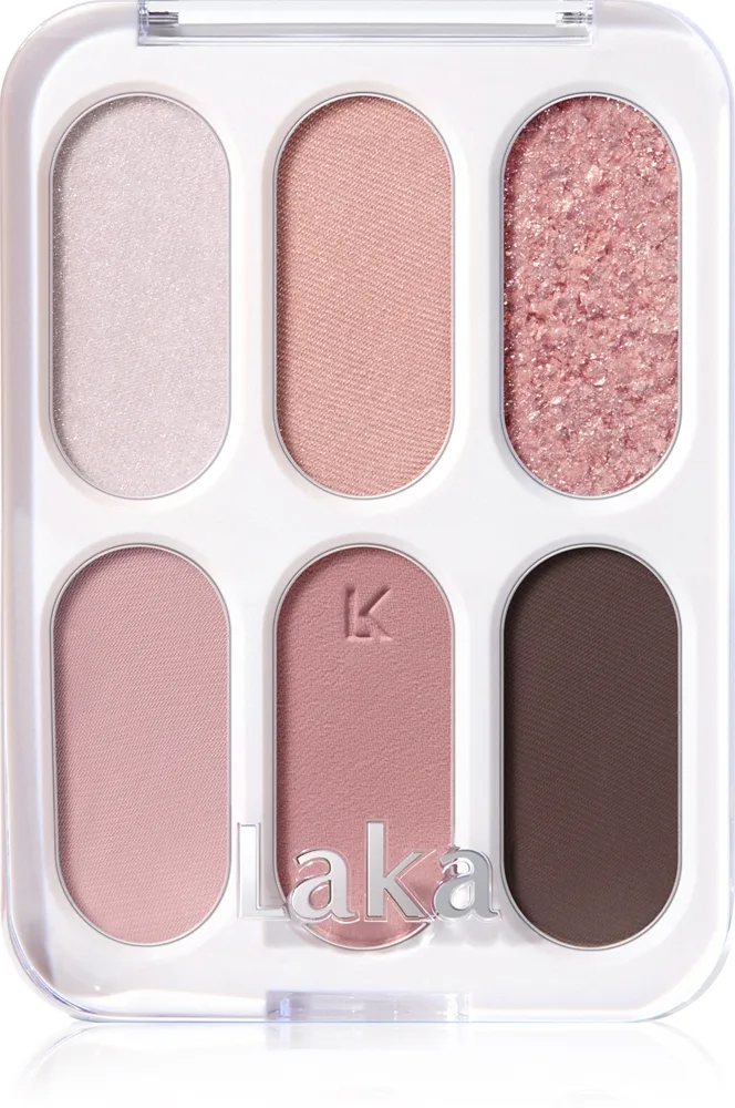 Laka Forever6 Eye Palette Øjenskygge palette Skygge 03 Prim Rose 7 g