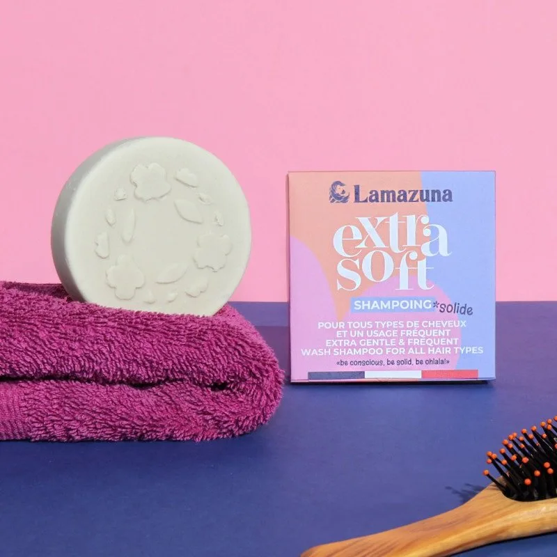 Lamazuna - Økologisk shampoobar alle hårtyper - extra soft