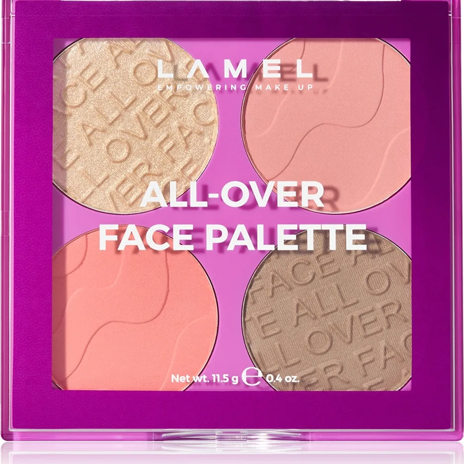 LAMEL All-Over Face Palette Palett för hela ansiktet Skugga 01 11.5 g