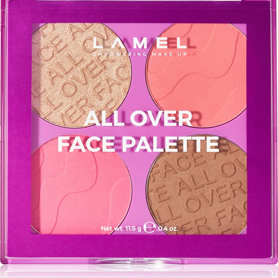 LAMEL All-Over Face Palette Palett för hela ansiktet Skugga 02 11.5 g