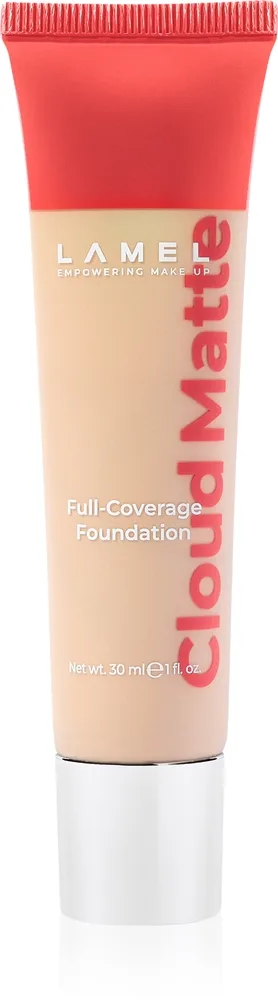 LAMEL Cloud Matte Full-Coverage Foundation Långvarig mattifierande foundation Skugga 02N 30 ml