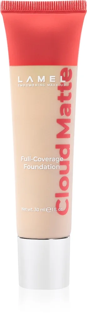 LAMEL Cloud Matte Långvarig mattifierande foundation Skugga 03N 30 ml