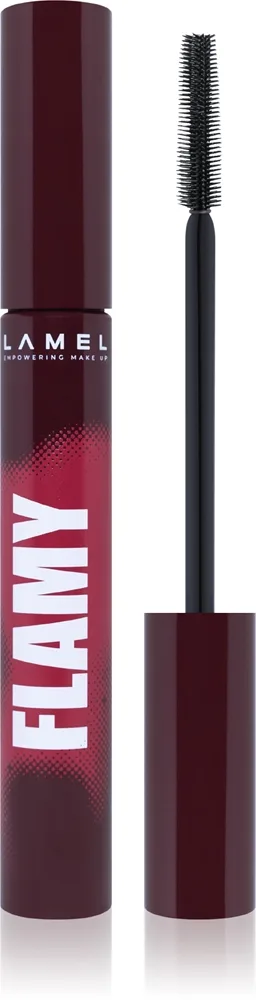 LAMEL Flamy Hot Volume Mascara Volymmaskara Skugga №401 Burgundy 8 ml