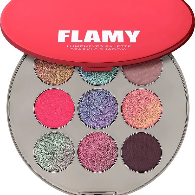 LAMEL Flamy Lumeneyes Palette Palett för ögonskugga 9 g
