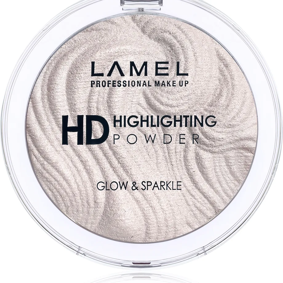 LAMEL Insta Glow and Sparkle Professionell pressat highlighter-puder Skugga 401 12 g