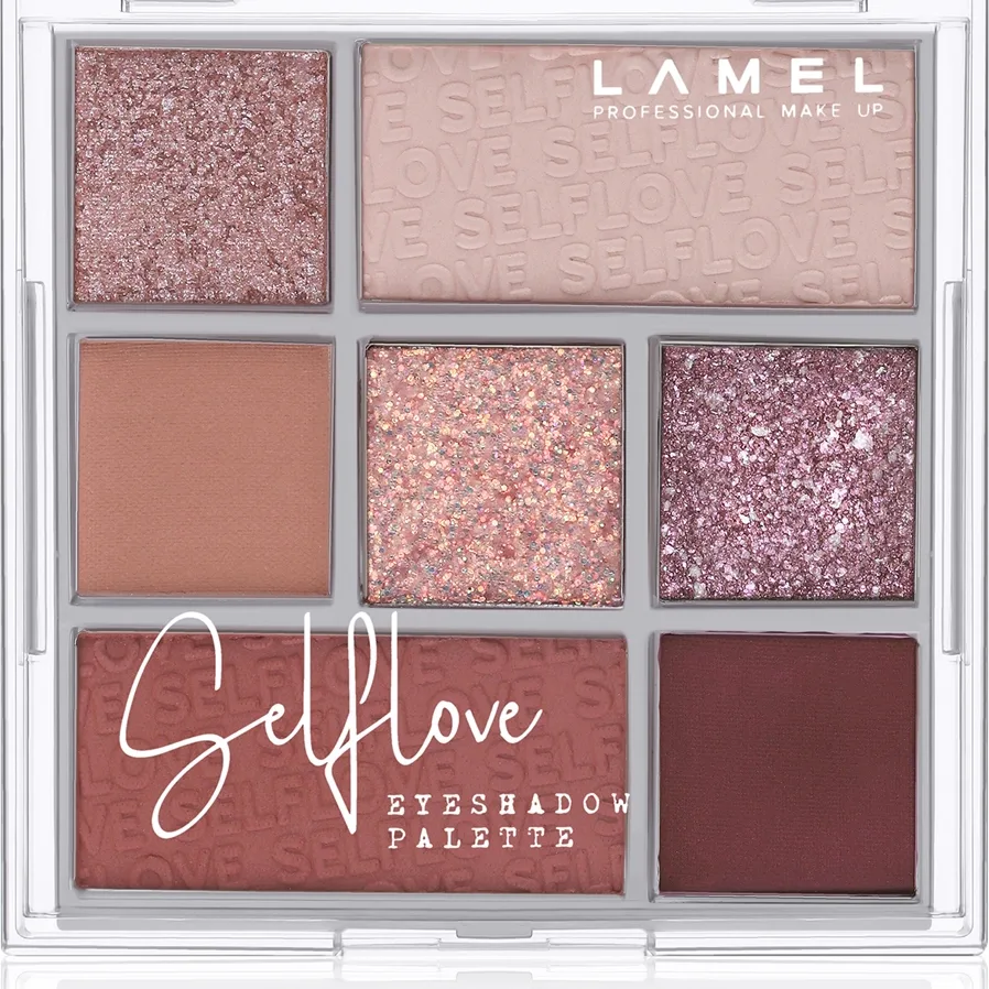 LAMEL Insta Selflove Palett för ögonskugga #402 8,5 g