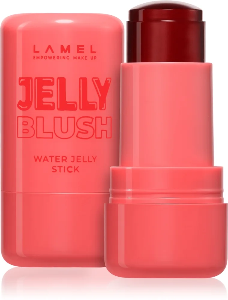 LAMEL Jelly Blush Langtidsholdbar rouge vandbaseret Skygge 02 Guava 6.6 g