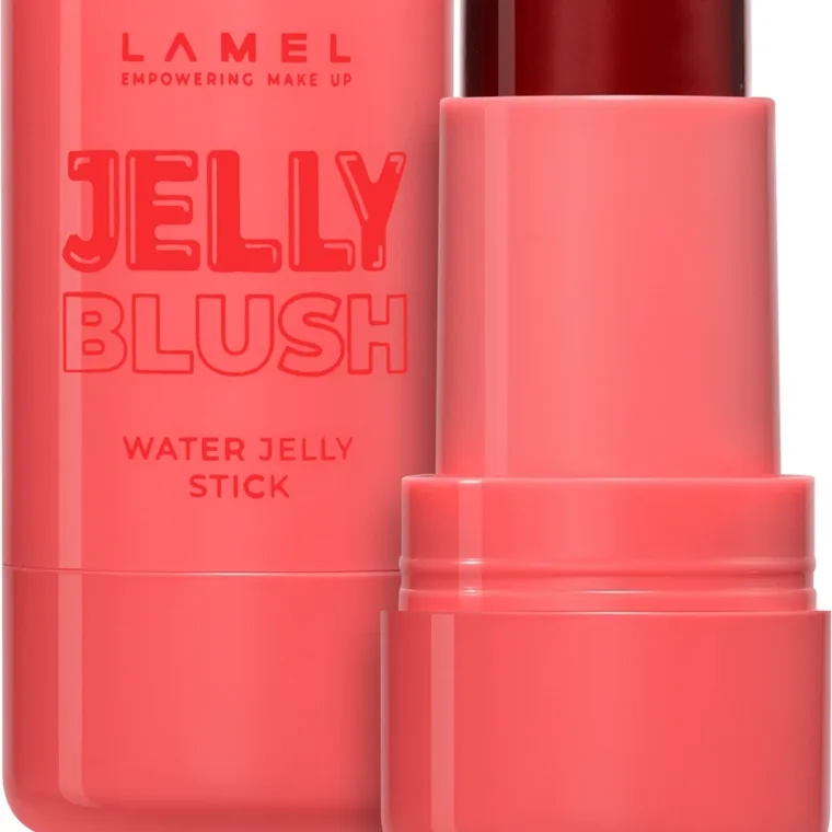 LAMEL Jelly Blush Langtidsholdbar rouge vandbaseret Skygge 02 Guava 6.6 g
