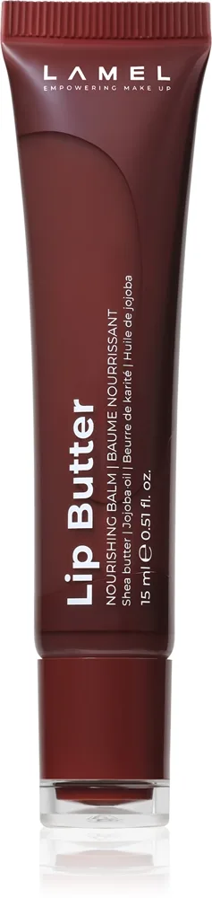 LAMEL Lip Butter Tonad läppbalsam Skugga 03 Brown Sugar 15 ml