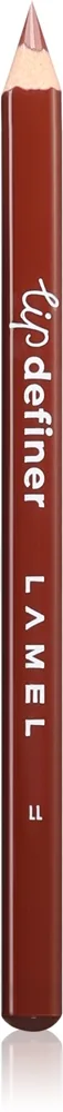 LAMEL Lip Definer Lipliner og læbeblyant Skygge 411 Chocolate Whisper 1.1 g