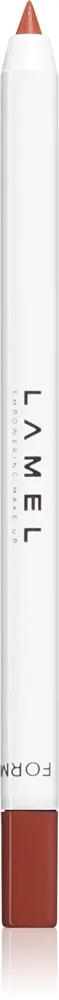LAMEL Long Lasting Gel Lip Liner Langtidsholdbar lipliner Skygge 403 Burnt Ocher 1.7 g