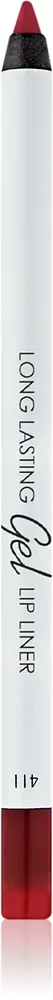 LAMEL Long Lasting Gel Lip Liner Långvarig läpp-liner Skugga 411 Ruby Red 1.7 g