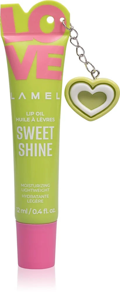 LAMEL Love Sweet Shine Fugtende olie til læber Skygge 01 Watermelon 12 ml