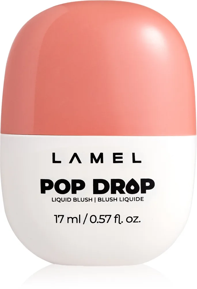 LAMEL Pop Drop Liquid Blush Flytande rouge Skugga 02 Rosewood 17 ml