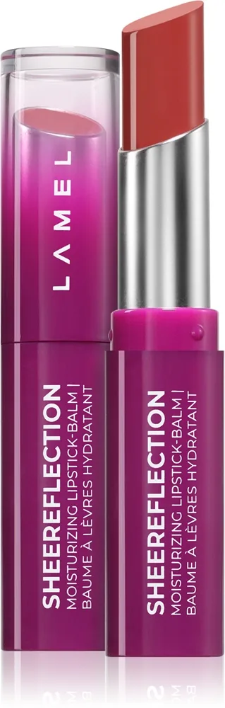 LAMEL SHEEReflection Moisturizing Lipstick-Balm Tonad läppbalsam med återfuktande effekt Skugga 02 Blush Dreams 3.6 g