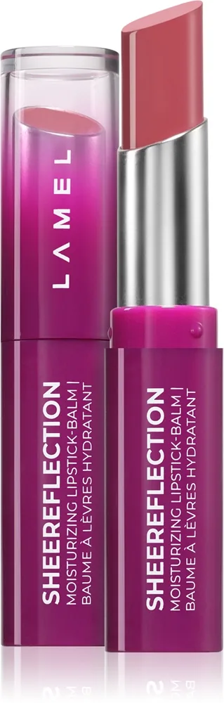 LAMEL SHEEReflection Moisturizing Lipstick-Balm Tonad läppbalsam med återfuktande effekt Skugga 03 Go For Mauve 3.6 g