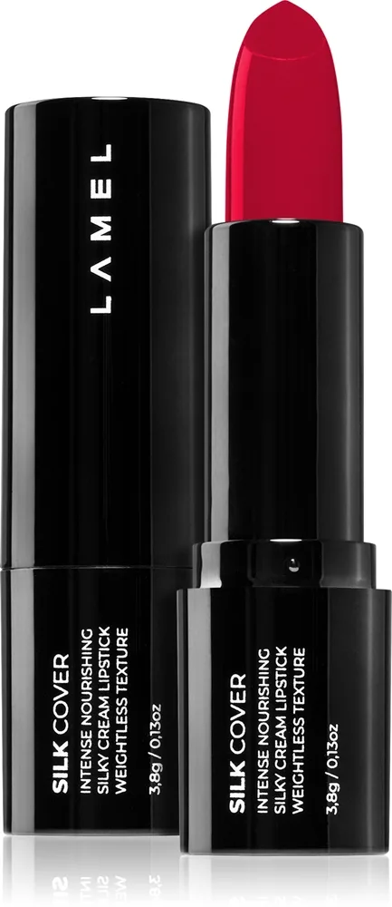 LAMEL Silk Cover krämigt läppstift med satinfinish Skugga №407 3.8 g