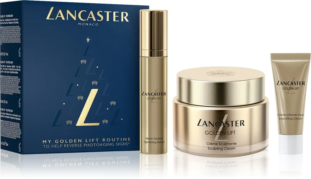 Lancaster Golden Lift lahjasetti täydelliseen ihoon