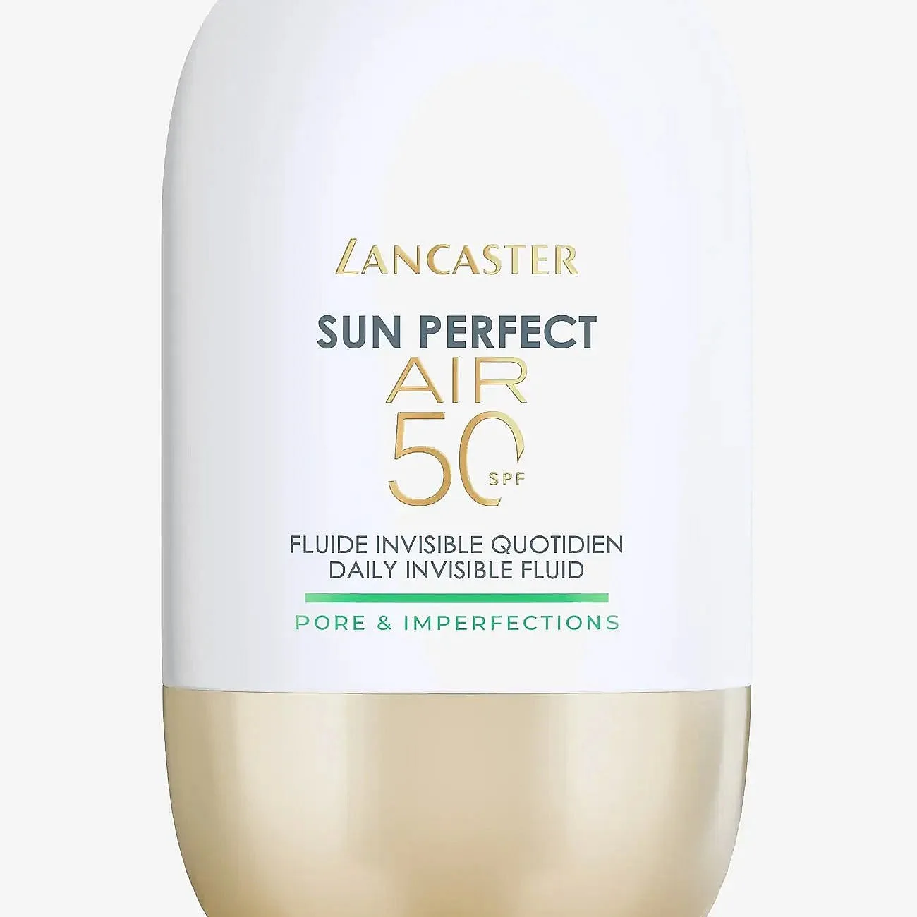 Lancaster Sun Perfect Air 50 Pore & Imperfections erittäin kevyt suojaava fluidi rasvoittuvalle ja ongelmaiholle SPF 50 40 ml