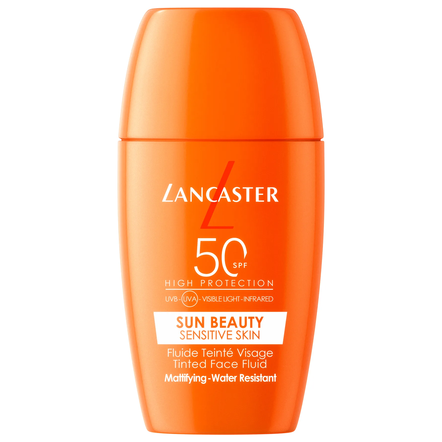Lancaster Sun Sensitive Tinted Mattifying Fluid Matt emulsion Vattentät SPF 50 30 ml
