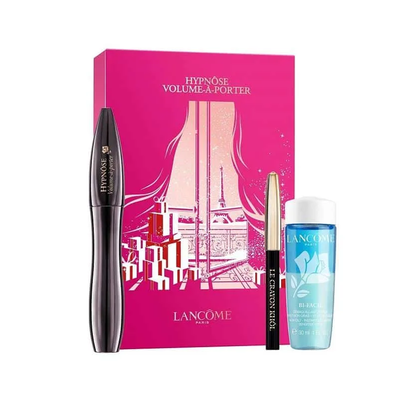 Giftset Lancome Hypnose Volume-a-Porter Mascara 6,5ml + Kohl Mini Pencil 0,7g + Bi Facil 30ml