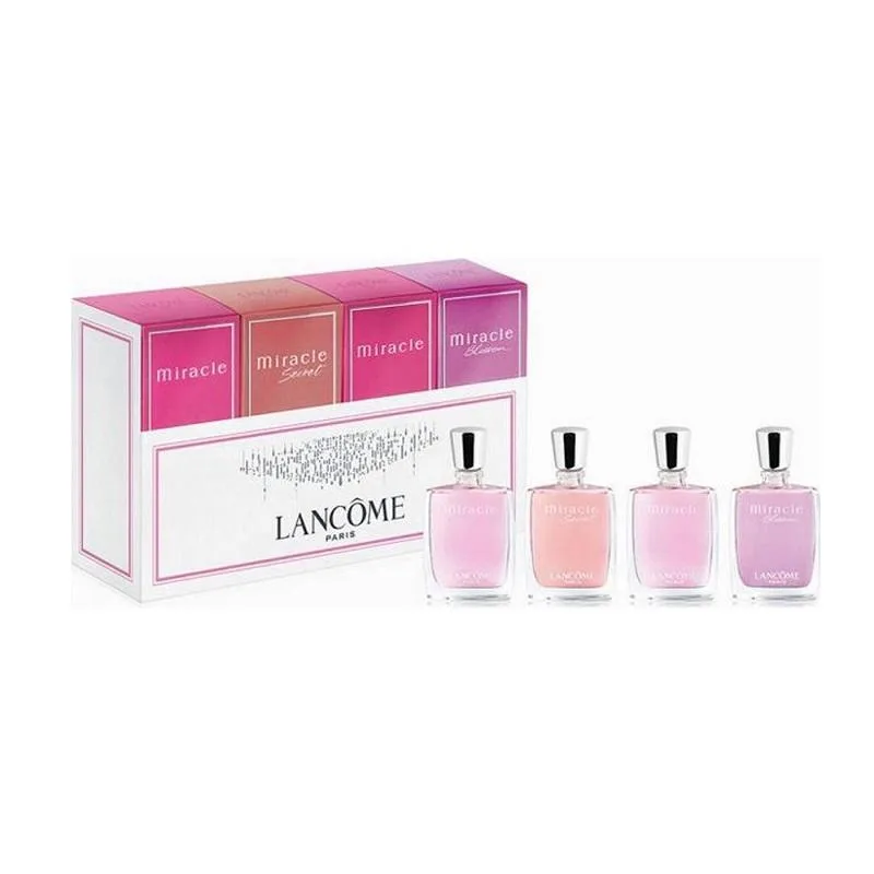 Giftset Lancome Miniature Miracle Collection Edp 4x5ml