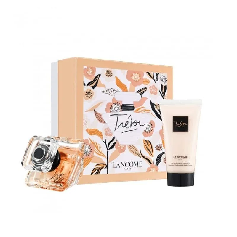 Giftset Lancome Tresor Edp 30ml + Body Lotion 50ml
