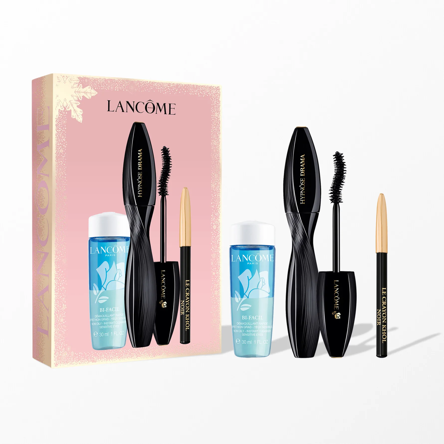 LANCÔME Hypnôse Drama Set (Crayon Khol 01 + Bi-Facil) Ögonsminkset